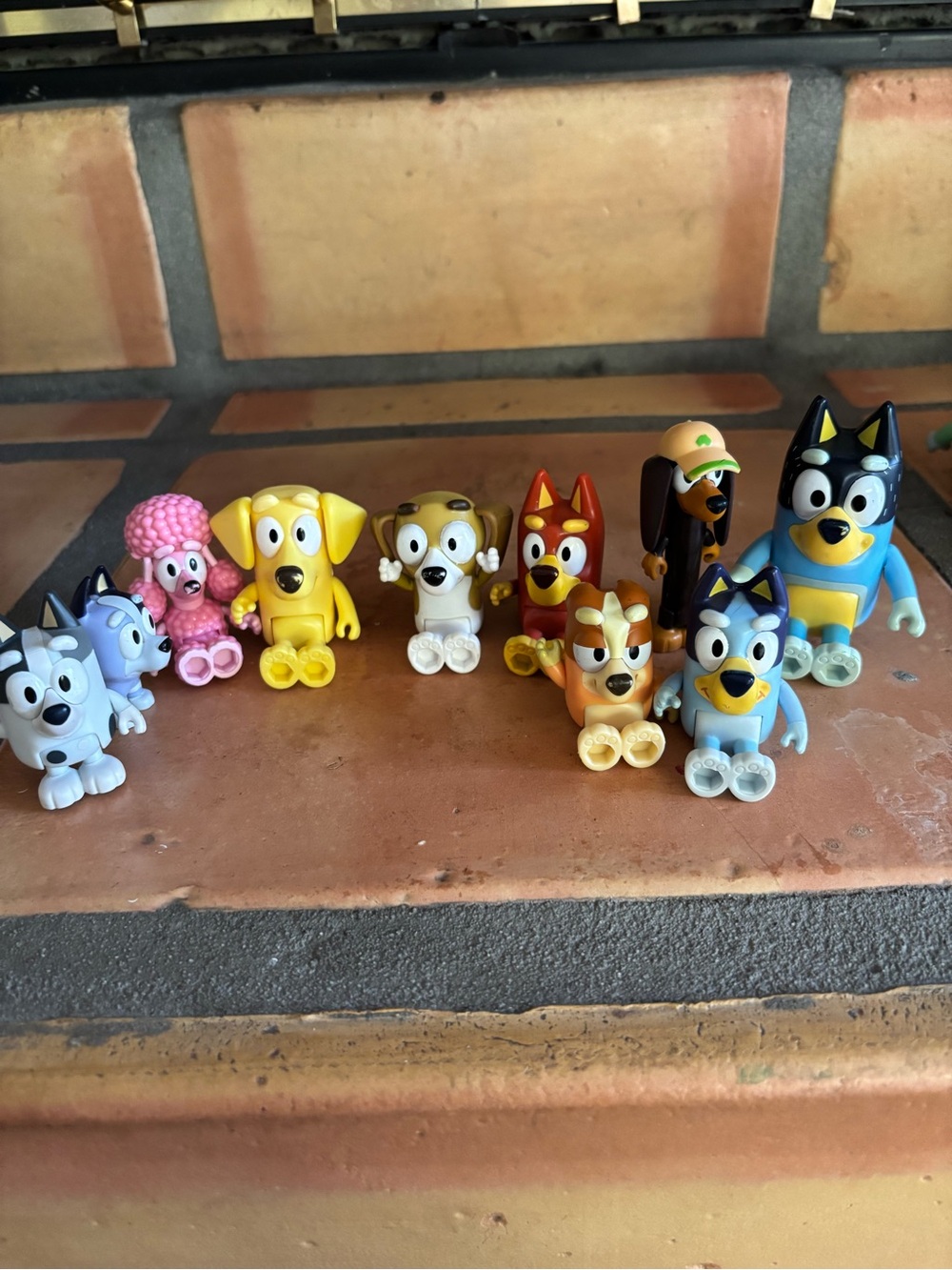 Bluey Character Mini Figure Set - Multicolor: Bluey Friends